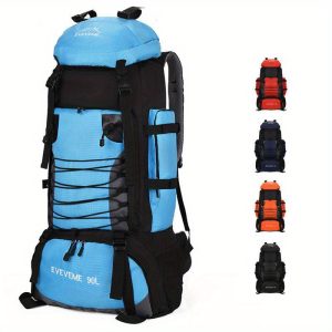 Travel backpack men's outdoor mountaineering bag 90L large capacity travel luggage bag hiking camping backpack