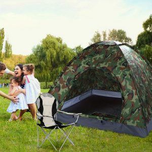 3-4 Person Camouflage Dome Tent